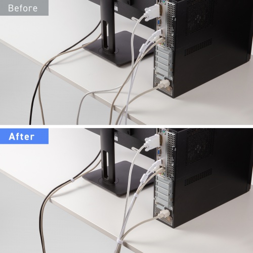 CA-MF6WN / マジックバンド(幅10mm×長さ3m・ホワイト)