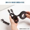 CA-MF8BK マジックバンド(厚さ2.7mm・幅10mm・長さ3m・黒) CA-MF8BK / マジックバンド(厚さ2.7mm・幅10mm・長さ3m・黒)
