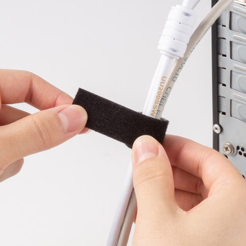 CA-MF9BK / マジックバンド(厚さ2.7mm・幅20mm・長さ3m・黒)