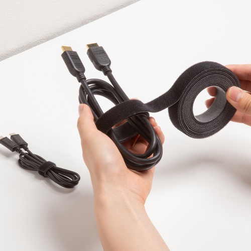 CA-MF9BK / マジックバンド(厚さ2.7mm・幅20mm・長さ3m・黒)