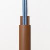 CA-R30M / 床用ケーブルモール（幅30mm・長さ1m・ダーク木目）