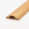 CA-R30NM / 床用ケーブルモール（幅30mm・長さ1m・ナチュラル木目）