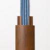 CA-R50M / 床用ケーブルモール（幅50mm・長さ1m・ダーク木目）