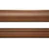 CA-R50M / 床用ケーブルモール（幅50mm・長さ1m・ダーク木目）