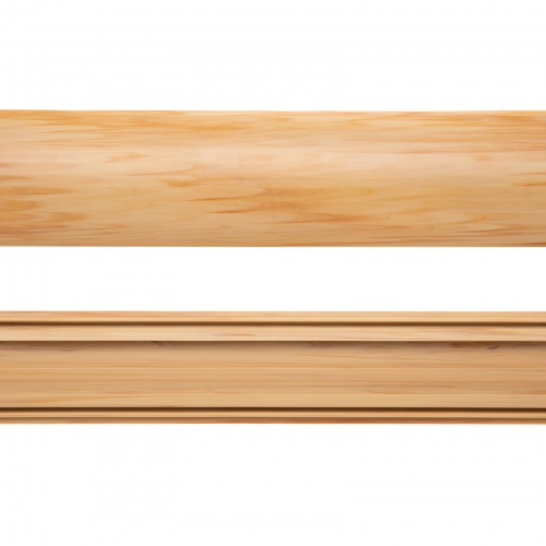 CA-R50NM / 床用ケーブルモール(幅50mm・長さ1m・ナチュラル木目)