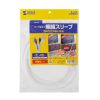 CA-SL13W2 編組ケーブルスリーブ(ホワイト・2m巻き・内寸直径13mm) CA-SL13W2 / 編組ケーブルスリーブ(ホワイト・2m巻き・内寸直径13mm)