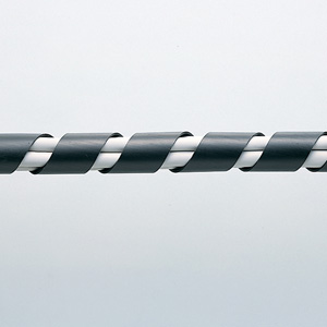 CA-SP12BK / ケーブルタイ(スパイラル・ブラック)2m巻き・内寸直径12mm