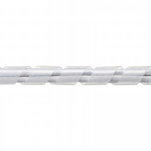 CA-SP12WN / ケーブルタイ(スパイラル・ホワイト)2m巻き・内寸直径12mm