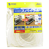 CA-SP15W-5 ケーブルタイ(スパイラル・ホワイト)5m巻き・内寸直径15mm CA-SP15W-5 / ケーブルタイ(スパイラル・ホワイト)5m巻き・内寸直径15mm