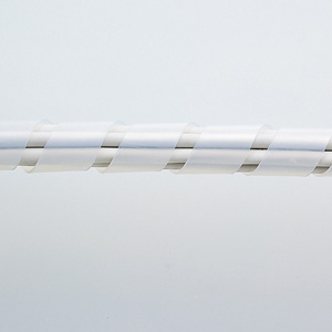 CA-SP15W-5 / ケーブルタイ（スパイラル・ホワイト）5m巻き・内寸直径15mm