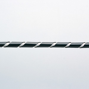 CA-SP6BKN / ケーブルタイ(スパイラル・2m巻き・内寸直径6mm・ブラック)