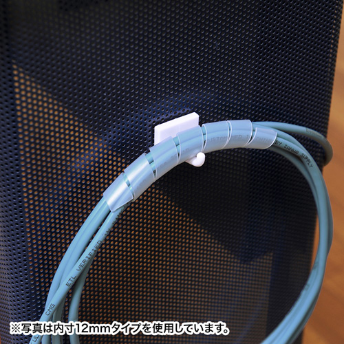 CA-SP9W-30 / ケーブルタイ（スパイラル）30m巻き・内寸直径9mm