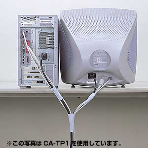 CA-TP3BK / シリコン結束テープ（ブラック）