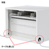 CAI-CAB101W タブレット収納保管庫(21台収納) CAI-CAB101W / タブレット収納保管庫(21台収納)