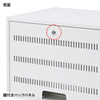 CAI-CAB101W タブレット収納保管庫(21台収納) CAI-CAB101W / タブレット収納保管庫(21台収納)