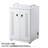CAI-CAB104W ノートパソコン収納キャビネット(12台収納) CAI-CAB104W / ノートパソコン収納キャビネット(12台収納)