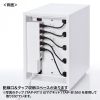CAI-CAB112W 個別管理用タブレット保管庫(5台収納) CAI-CAB112W / 個別管理用タブレット保管庫(5台収納)