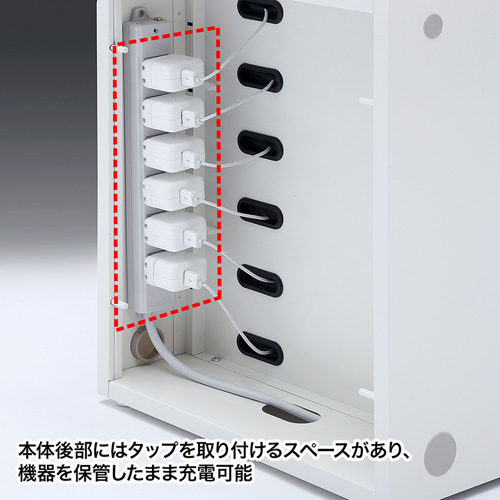 CAI-CAB18 / 7～8インチタブレット・小型機器収納保管庫