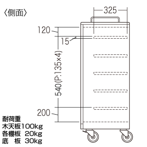 CAI-CAB1 / ノートパソコン収納キャビネット（W900×D450mm）