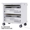 CAI-CAB26W タブレット収納保管庫(前扉仕様・ホワイト) CAI-CAB26W / タブレット収納保管庫(前扉仕様・ホワイト)