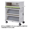 CAI-CAB26W タブレット収納保管庫(前扉仕様・ホワイト) CAI-CAB26W / タブレット収納保管庫(前扉仕様・ホワイト)