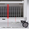 CAI-CAB26W タブレット収納保管庫(前扉仕様・ホワイト) CAI-CAB26W / タブレット収納保管庫(前扉仕様・ホワイト)