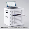 CAI-CAB31W iPad・タブレット収納個別鍵付きキャビネット(10台収納・ホワイト) CAI-CAB31W / iPad・タブレット収納個別鍵付きキャビネット(10台収納・ホワイト)