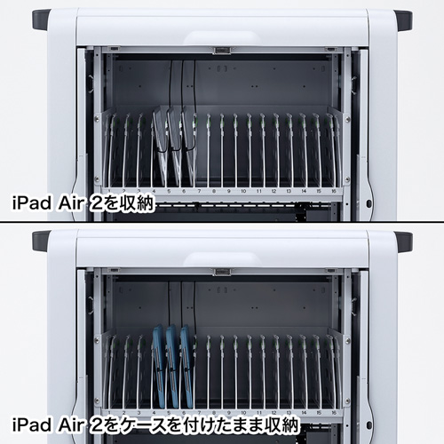 CAI-CAB32 / iPad・タブレットトロリー（32台収納）