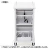 CAI-CAB55W タブレット収納保管庫(22台収納) CAI-CAB55W / タブレット収納保管庫(22台収納)