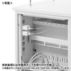 CAI-CAB55W タブレット収納保管庫(22台収納) CAI-CAB55W / タブレット収納保管庫(22台収納)