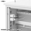 CAI-CAB56W タブレット収納保管庫(44台収納) CAI-CAB56W / タブレット収納保管庫(44台収納)