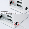 CAI-CAB5 タブレット・スレートPC10台個別収納保管庫(W340×D440mm) CAI-CAB5 / タブレット・スレートPC10台個別収納保管庫(W340×D440mm)