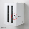 CAI-CABSP12 / スマートフォン・小型機器収納保管庫（W280×D343mm）