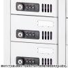 CAI-CABSP68 / 個別管理用スマートフォン保管庫（20台収納・横長・ダイヤル錠）