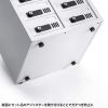 CAI-CABSP69 / 個別管理用スマートフォン保管庫（20台収納・縦長・ダイヤル錠）