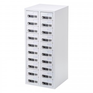 CAI-CABSP69 / 個別管理用スマートフォン保管庫（20台収納・縦長・ダイヤル錠）