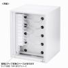 CAI-CABSP70 個別管理用スマートフォン保管庫(10台収納・シリンダー錠) CAI-CABSP70 / 個別管理用スマートフォン保管庫(10台収納・シリンダー錠)