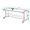 CAI-ST167 CAIデスク(W1600×D700mm) CAI-ST167 / CAIデスク(W1600×D700mm)
