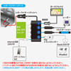 CAR-CHR61CU USB付き4連ソケット CAR-CHR61CU / USB付き4連ソケット