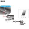 CAR-CHR63MC スマートフォン用microUSBカーチャージャー CAR-CHR63MC / スマートフォン用microUSBカーチャージャー
