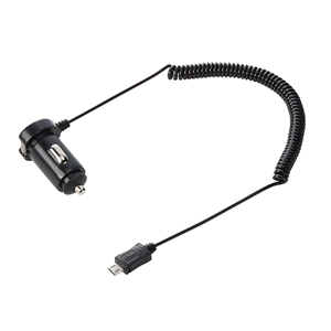CAR-CHR63MC / スマートフォン用microUSBカーチャージャー