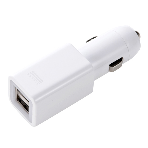 CAR-CHR66UW / USBカーチャージャー（iPad・iPhone・iPod用・ホワイト）