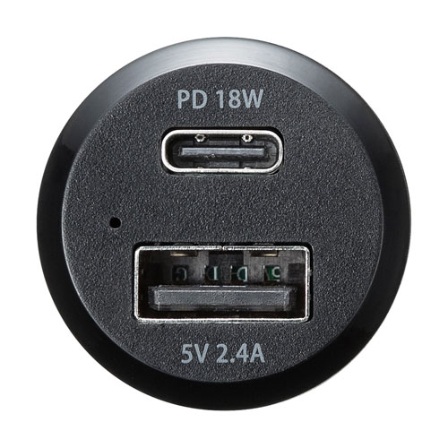 CAR-CHR76PD / USB Power Delivery対応カーチャージャー（2ポート・30W）