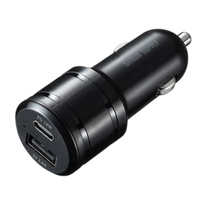 CAR-CHR76PD / USB Power Delivery対応カーチャージャー(2ポート・30W)