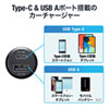 CAR-CHR76PD USB Power Delivery対応カーチャージャー(2ポート・30W) CAR-CHR76PD / USB Power Delivery対応カーチャージャー(2ポート・30W)