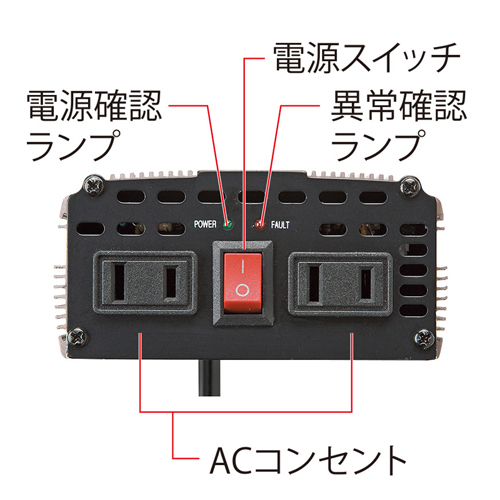 CAR-DAV200W / カーインバーター200W