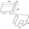 CAR-DCV2 ポータブルナビ用保護カバー(Sサイズ) CAR-DCV2 / ポータブルナビ用保護カバー(Sサイズ)