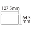CAR-F50P4 / ポータブルナビ用液晶保護フィルム（Panasonic Gorilla 5.0V型用）