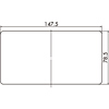 CAR-F61P ポータブルナビ用液晶保護フィルム(nav-u NV-U3DV専用) CAR-F61P / ポータブルナビ用液晶保護フィルム(nav-u NV-U3DV専用)