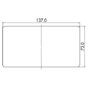 CAR-F62P / ポータブルナビ用液晶保護フィルム（6.2V型用）